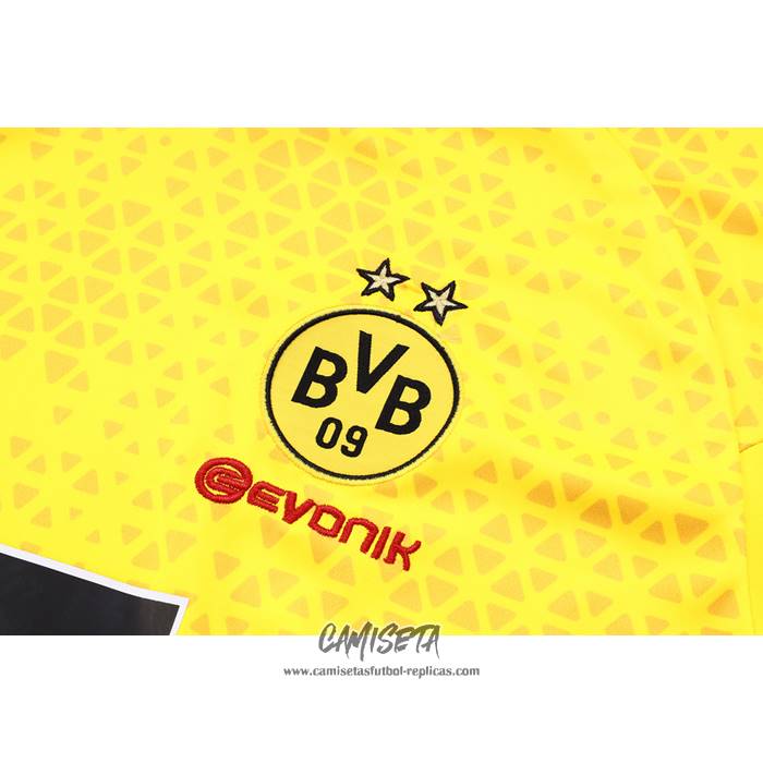 Chandal del Borussia Dortmund 2023-2024 Manga Corta Amarillo - Pantalon Corto